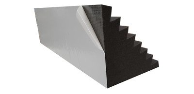 Akustikschaumstoff Bass Trap SELBSTKLEBEND Optimierung der Raumakustik Absorber