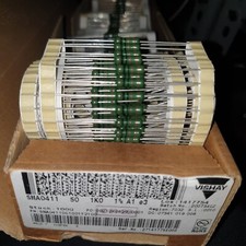 VISHAY SMA0411 1K 1 1 WATT METAL FILM RESISTORS FOR TUBE AMP AUDIO  50PCS 