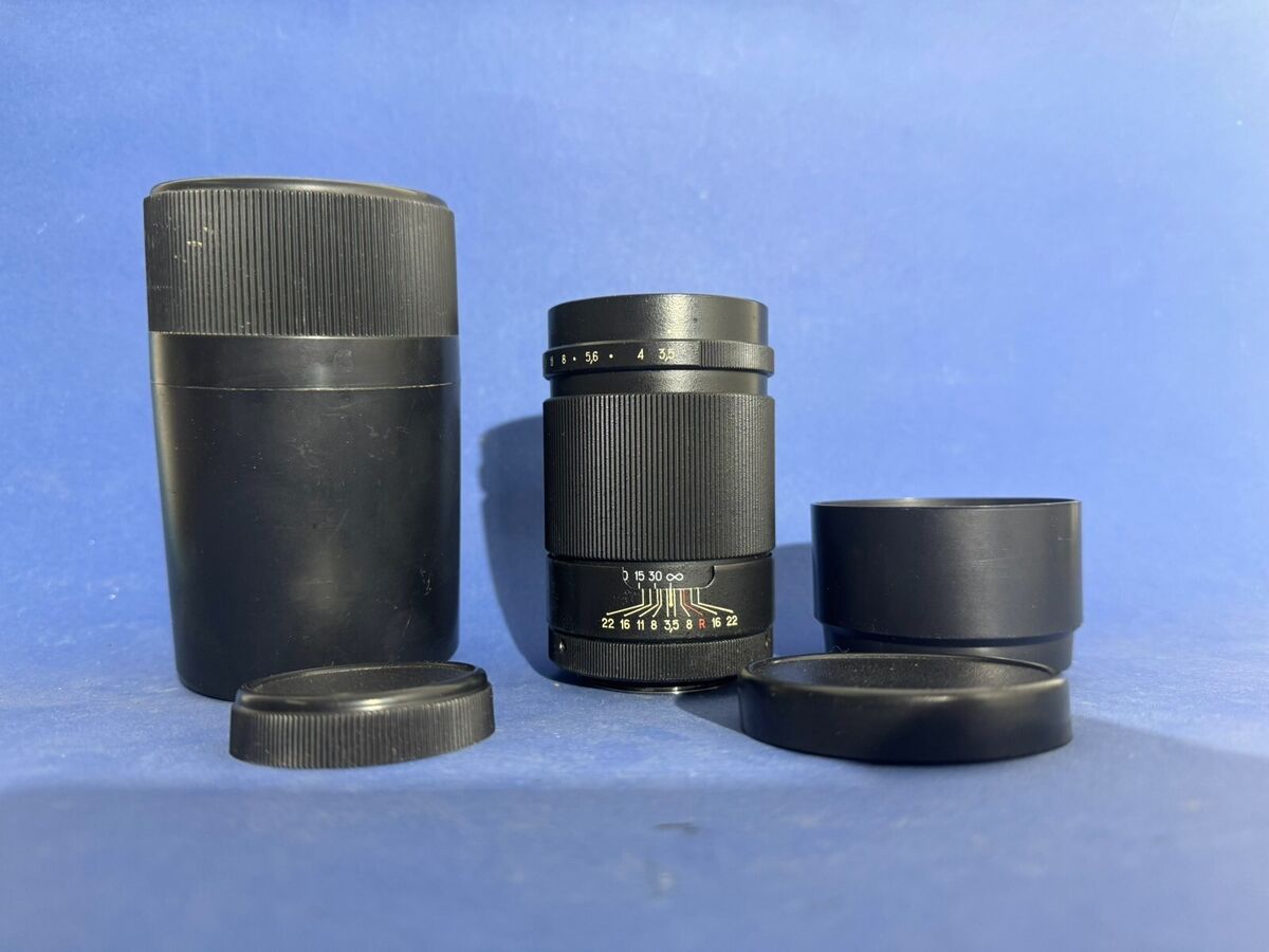 Jupiter-37A 3.5/135mm USSR Soviet lens M42 Zenith copy Carl