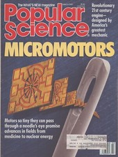 Popular Science Magazine - March 1989 - Micromotors