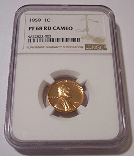 1959 Lincoln Memorial Cent Proof PF68 RED Cameo NGC