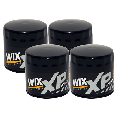 Wix XP Set of 4 Engine Motor Oil Filters For Chrysler Dodge Eagle Ford Jeep