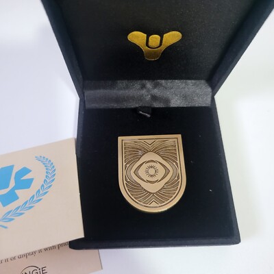 Official Destiny 2 Flawless Title Seal Collectible Pin Bungie Rewards - Retired