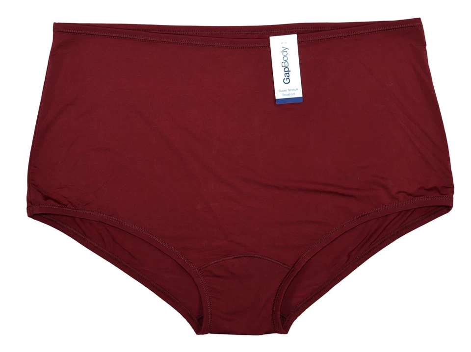 Braguita corta Gap Body súper elástica color liso ropa interior para mujer nueva con etiquetas Cabernet