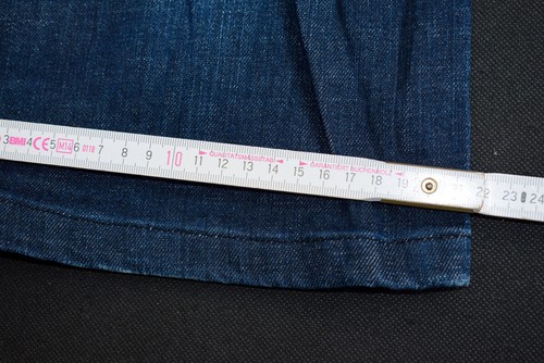 Armani Jeans Pantalone 315 Collezioni Fit Pant Denim Straight Italia Fashion Blu 36 - Foto 12 di 12