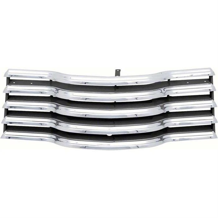 OER CX1928 1947-53 Fits Chevy Pickup Grill-Chrome w/Black Brackets