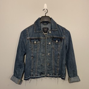 abercrombie and fitch jean jacket