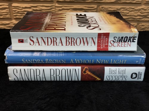 Sandra Brown Book Lot of 3 Romance & Suspense & Thriller Standalone Novels HC PB - Picture 3 of 6