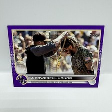 2022 Topps Series 2 A Powerful Honor Machado/Tatis Retail Purple Border #648