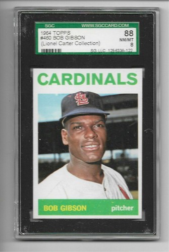 1964 TOPPS BOB DULIBA #441 SGC 8 NM/MT (? LIONEL CARTER COLLECTION ?) - Picture 4 of 4