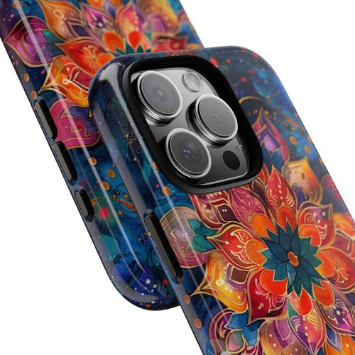 Mandala Flower Watercolor Phone Case for iPhone, Samsung Galaxy, Pixel - 第 14/256 張圖片