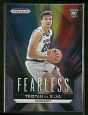 2024 Panini Prizm Draft Picks Basketball - Fearless Base -#10  Tristan Da Silva