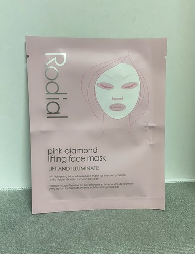 4 x Rodial Pink Diamond Lifting Face Sheet Mask 0.7oz / 20g Each New