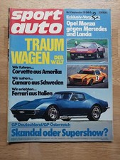 Sport Auto 09/1978 Opel Kadett C GT/E Lexmaul - Ford Capri DRM Zakspeed