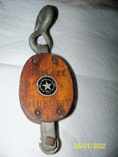 Boston & Lockport Block Co Bronze Bushed Made in USA Marine Block & Tackle