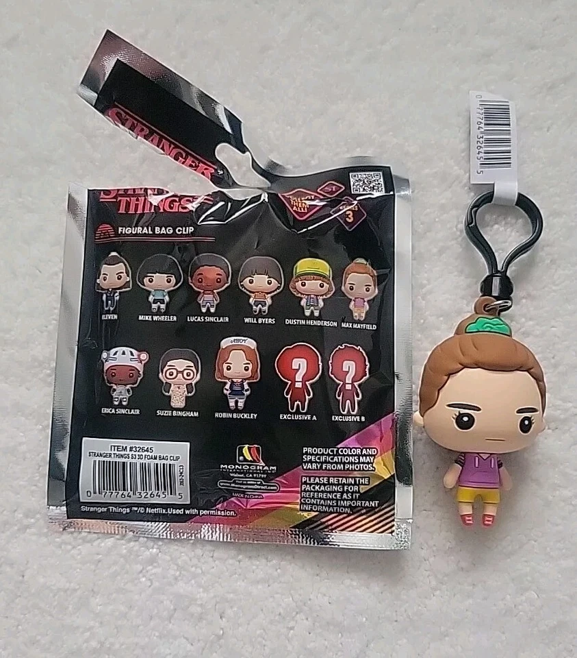 Nexflix незнакомые вещи серии 3 MAX MAYFIELD фигурная сумка зажим открыт, чтобы показать  - Изображение 2 из 4