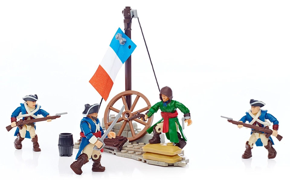 Figurine Jeu MEGA BLOKS Assassin's Creed Révolution française French Pack - Photo 2/3