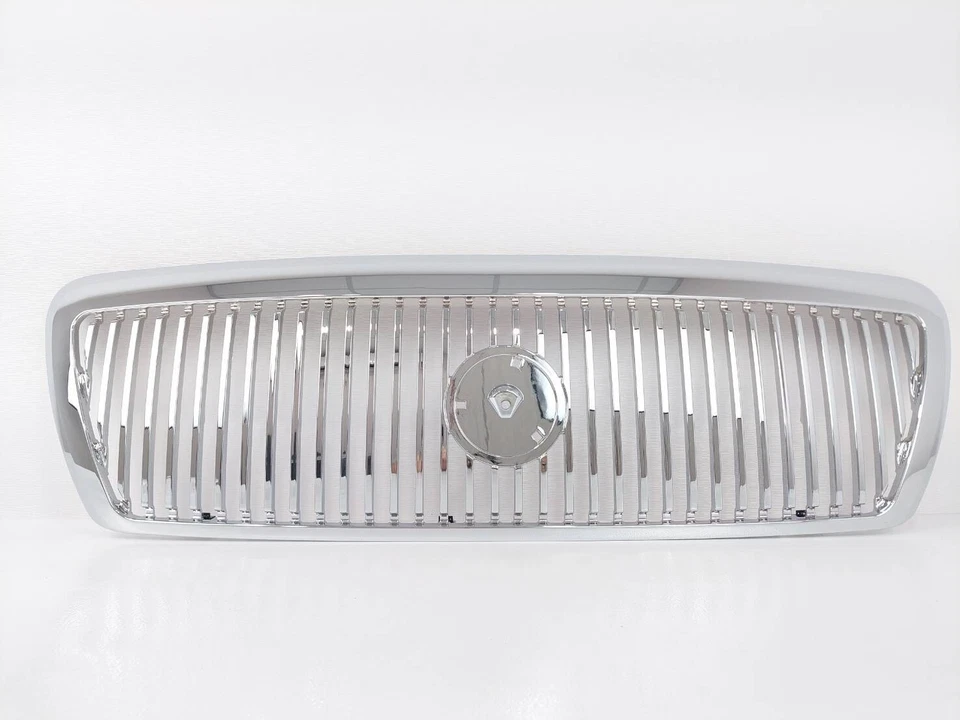 Rejilla cromada compatible con Mercury Grand Marquis 2003-2005 FO1200406 3W3Z-8200AA con clips Foto 2 de 4
