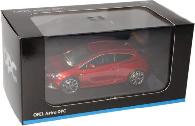 OPEL ASTRA J GTC OPC 2013 RED METAL MOTORART 10001 1/43 ROSSO ROUGE ROT LHD