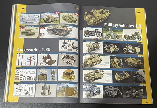 ITALERI 2025 PLASTIC MODELS 2x CATALOGUES KATLOGS BROCHURES SET - Zdjęcie 9 z 14