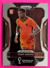 Cody Gakpo 2022 Panini Prizm FIFA World Cup Rookie Card #153 NETHERLANDS (Base). rookie card picture