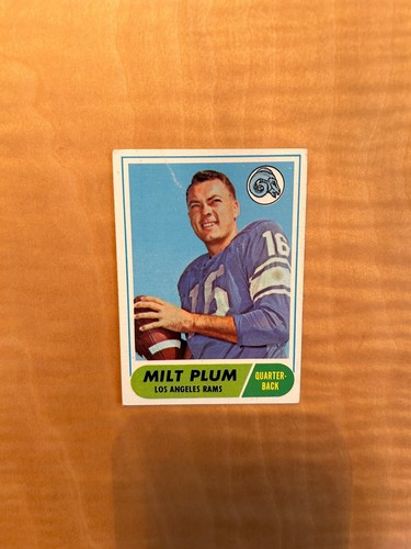 1968 Topps Football #104 Milt Plum !! (N) 1 $ VERSAND!! - Bild 1 von 2