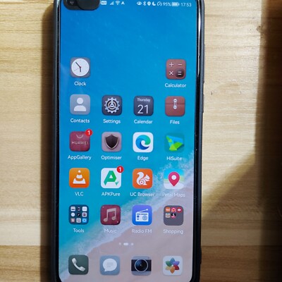 Huawei P40 5G 128GB 8GB Ram ANA-NX9 entsperrt Android Smartphone V guter Zustand