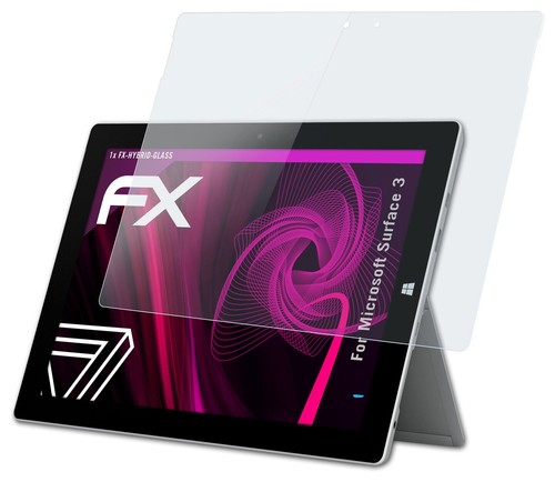 atFoliX Película Vidrio para Microsoft Surface 3 9H Armadura protectora - Imagen 3 de 5