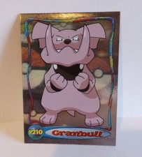 2001 topps Pokemon TV Animation Johto Series 1 #210 Granbull Hologram 7 of 9