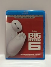 Big Hero 6 Blu-ray  DVD Two disk collectors edition. Excellent condition.