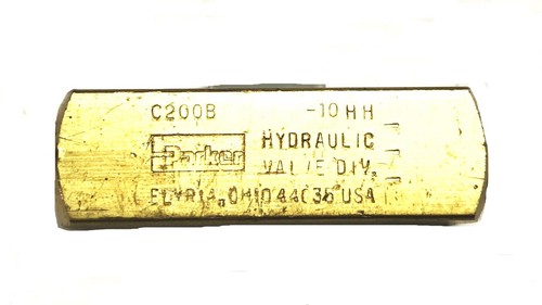 Parker Serie C Inline Allzweck-Rückschlagventil C200B [2 Stück] Neu aus altem Lagerbestand - Bild 4 von 5