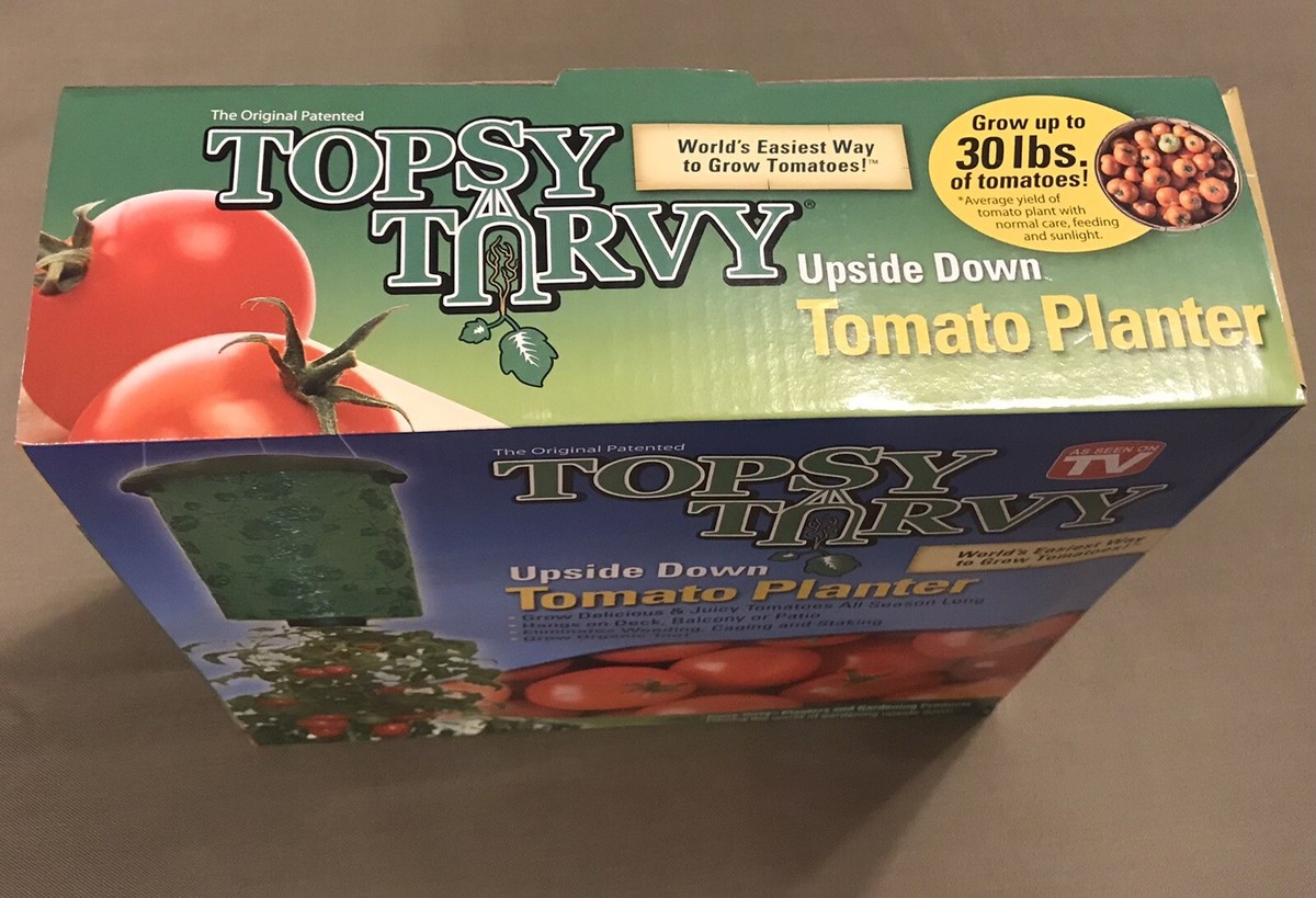 Topsy Turvy TT011112 Upside-Down Tomato Planter - Green | eBay