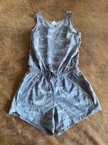 Athleta Girl Camo On the Go Romper - Picture 3 of 6