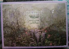 Vintage Ben Rickert 2 Wildflower Luxury Bath Bar Soap & 6 English Bath Cubes 
