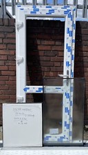 NEW PVC back door and Frame 850x2050 Including Cill Brand New