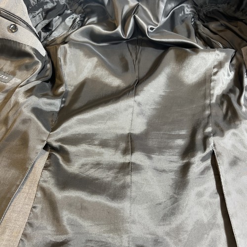 Blazer Grey Pure Wool Suit C36R W32 L32 Regular Fit 2-Piece - Picture 11 of 19