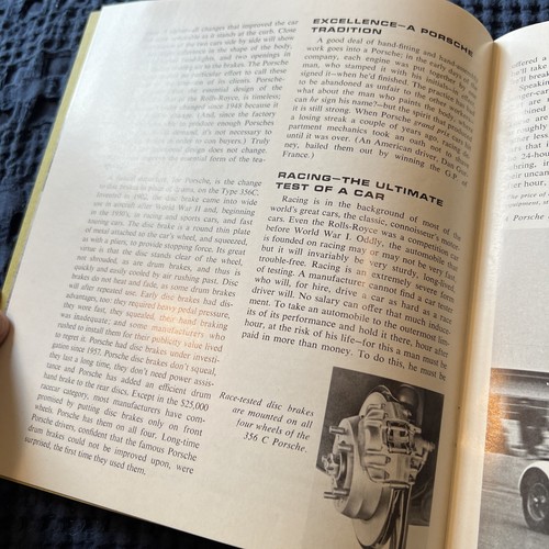 1964 Porsche 356 C "The Porsche Story" Showroom Advertising Sales Brochure Spec - Picture 6 of 16