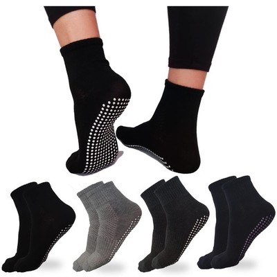 4 Pairs of Women's and Men's Yoga Socks - Pilates Gymnastics DE/NL/SE/PL, Numeris...