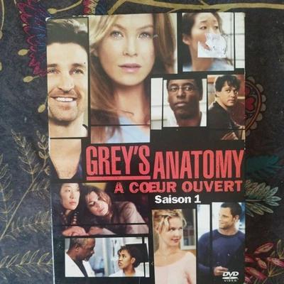 SERIE TV DVD Greys Anatomy SAISON 1 GREY'S ANATOMY - Photo 1/2