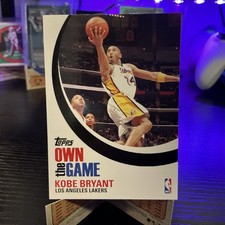 2007-08 Topps Kobe Bryant Own the Game #OTG8 Lakers