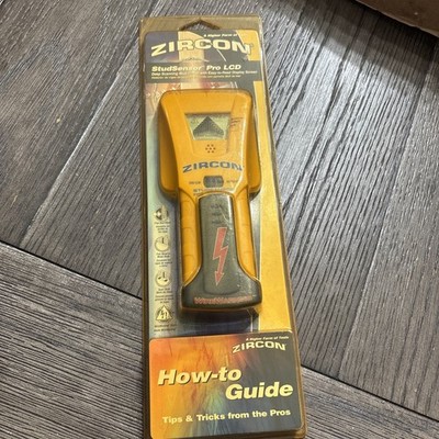 Zircon Studsensor Pro SL-AC Deep Scanning Stud Finder W/ Wire Warning Detection