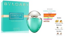 Bvlgari Omnia PARAIBA Eau de Toilette Spray 0.50 OZ NIB Rare  HTF Women"s Scent