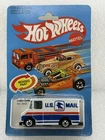 Hot Wheels Vintage 1982 Letter Getter Mail Delivery Van Malaysia  Nice Card