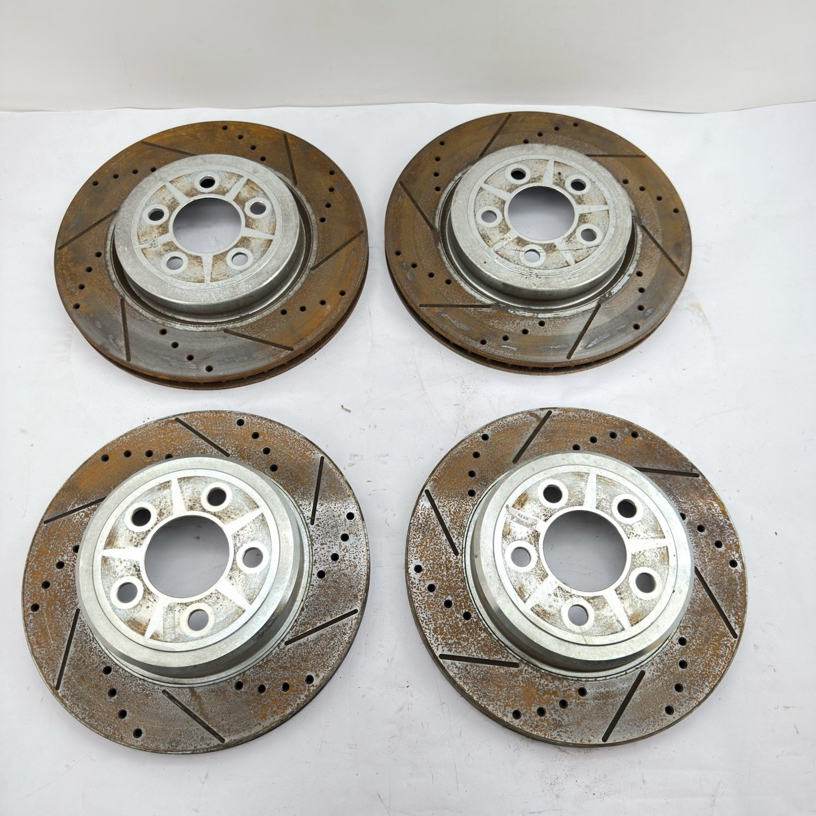 2015-2023 DODGE CHARGER FRONT REAR LEFT RIGHT BRAKE ROTOR ROTORS SET OF 4