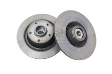 Original Bremsscheibensatz hinten mit Radlager für Renault Megane III RS 