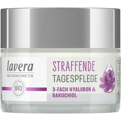 Lavera STRAFFENDE TAGESPFLEGE 3-fach Hyaluron & Bakuchiol 50 ml