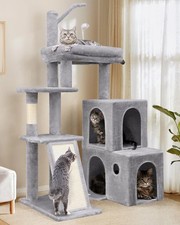 Cat Tower for Indoor Adult Cats, 50-inch Heavy Duty Cat Tree House for Big Cats