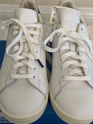 NEW Adidas Originals Stan Smith LEATHER White Blue Premium EE5788