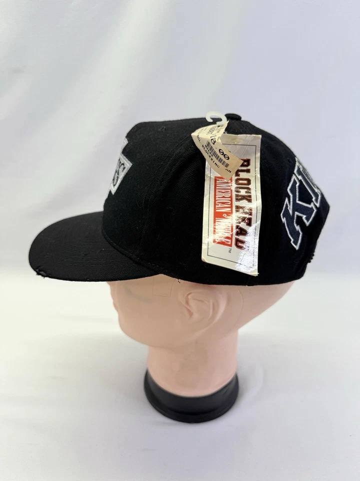 NWT 90's Los Angeles Kings American Needle BlockheadSnapback Hat Wool VINTAGE! - Image 3 of 4