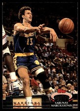 Sarunas Marciulionis 1992-93 Stadium Club #181 Warriors NBA READ FREE SHIPPING